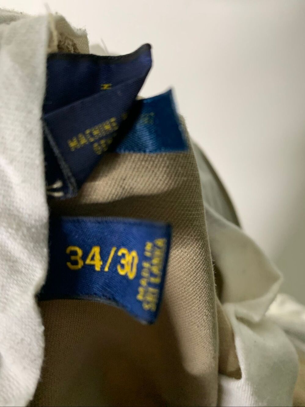 Polo Ralph Lauren classic fit pants tan khaki men's size 34 x 30 - Picture 4 of 4